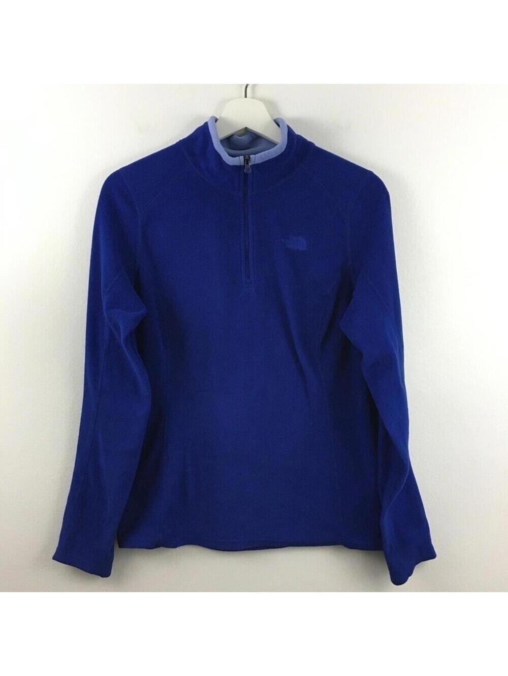 The North Face Women’s Fleece Blue Long Sleeve Jacket Size M